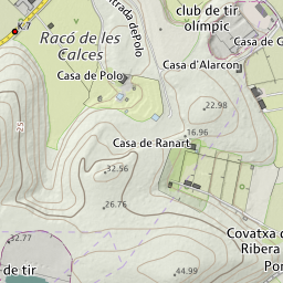 Visor cartogràfic de la Generalitat